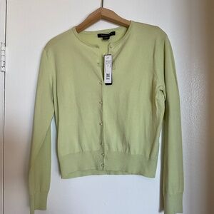 August Silk Cardigan